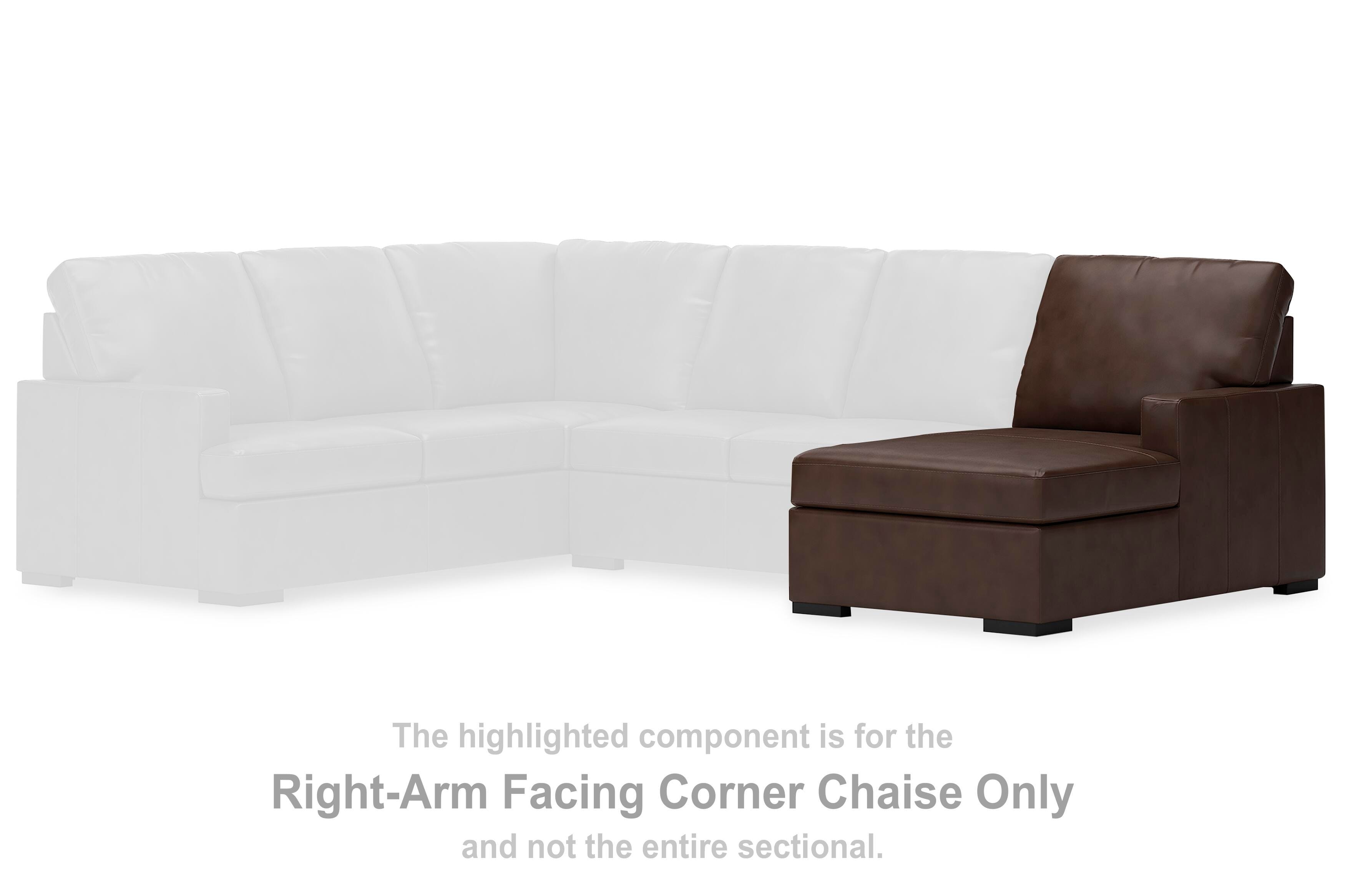  Modern Day Right-Arm Facing Corner Chaise 