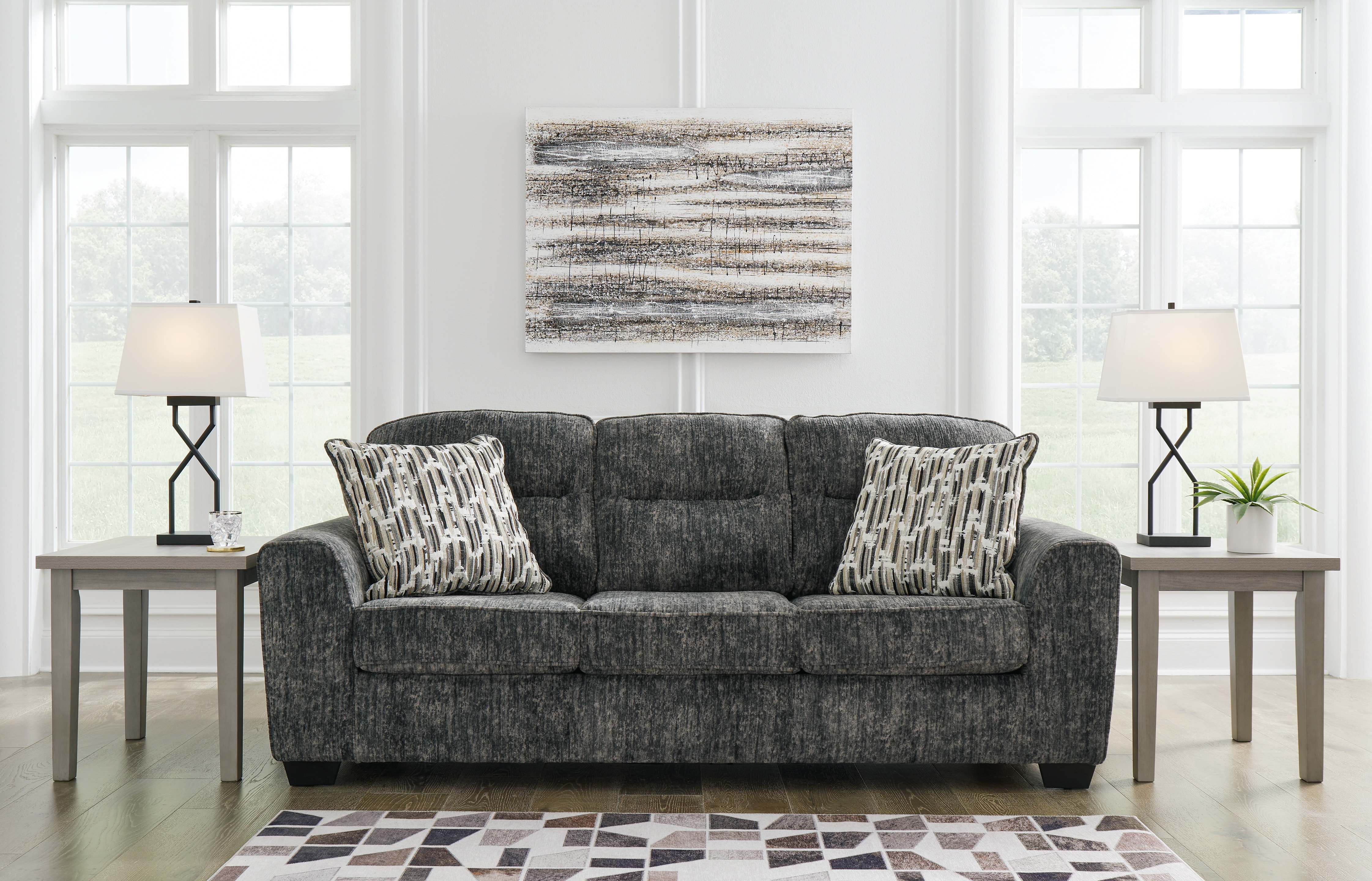 Signature Design by Ashley Living Room Lono Sofa 5050438 Hennen