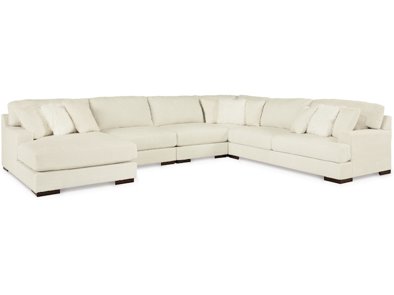 Signature Design by Ashley Zada 5-Piece Sectional with Chaise 52204S9 52204S9