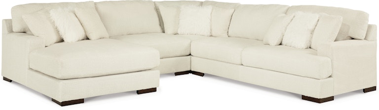 Signature Design by Ashley Zada 4-Piece Sectional with Chaise 52204S4 52204S4