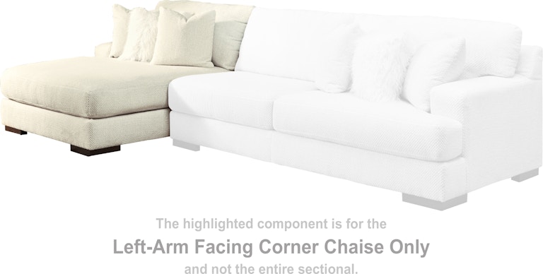 Signature Design by Ashley Zada Left-Arm Facing Corner Chaise 5220416 at Woodstock Furniture & Mattress Outlet