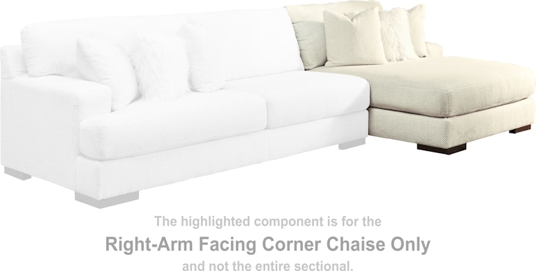 Signature Design by Ashley Zada Right-Arm Facing Corner Chaise 5220417 at Woodstock Furniture & Mattress Outlet