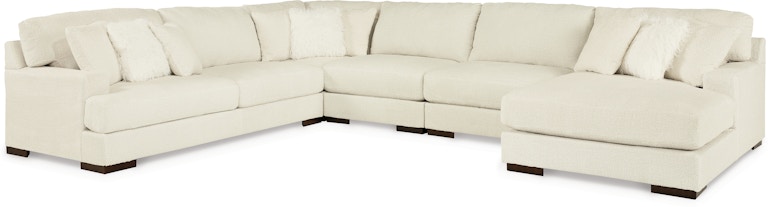Signature Design by Ashley Zada 5-Piece Sectional with Chaise 52204S5 52204S5
