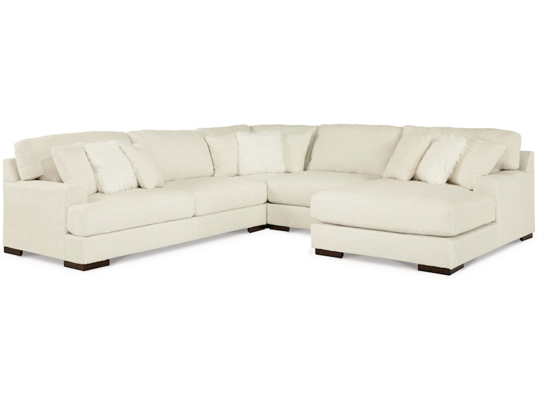 Signature Design by Ashley Zada 4-Piece Sectional with Chaise 52204S7 52204S7