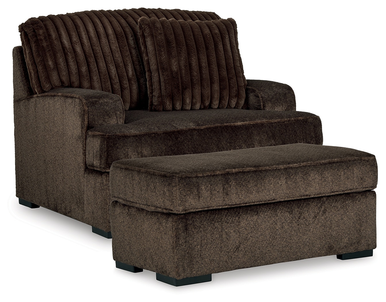 Fielding oversized chair and ottoman discount