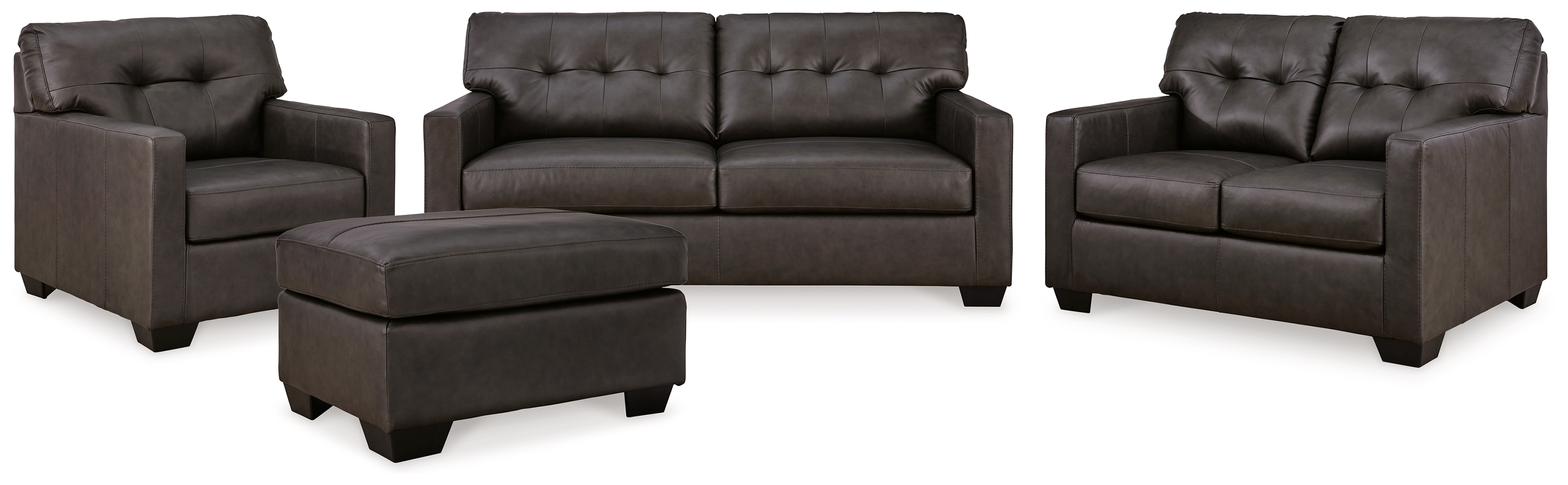 Signature Design by Ashley Living Room Belziani Sofa, Loveseat 