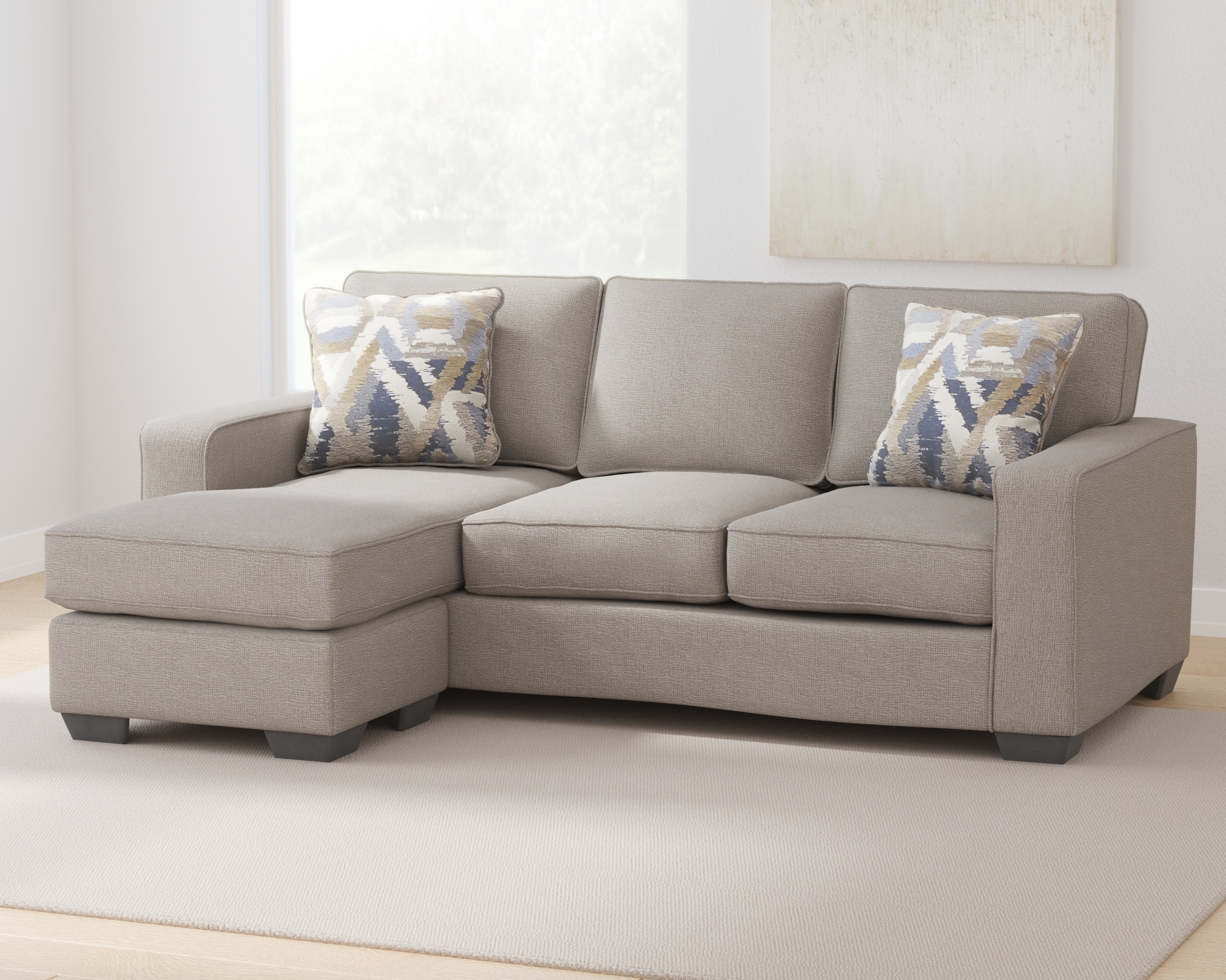 Signature Design by Ashley Living Room Greaves Sofa Chaise 5510418