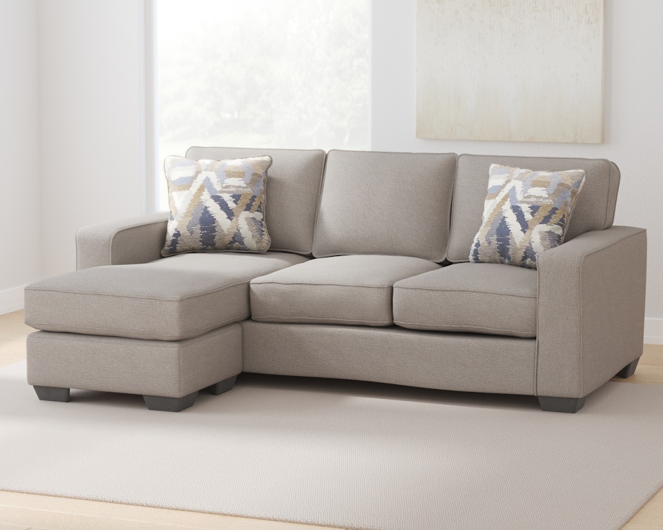 Signature Design By Ashley Living Room Greaves Sofa Chaise 5510418