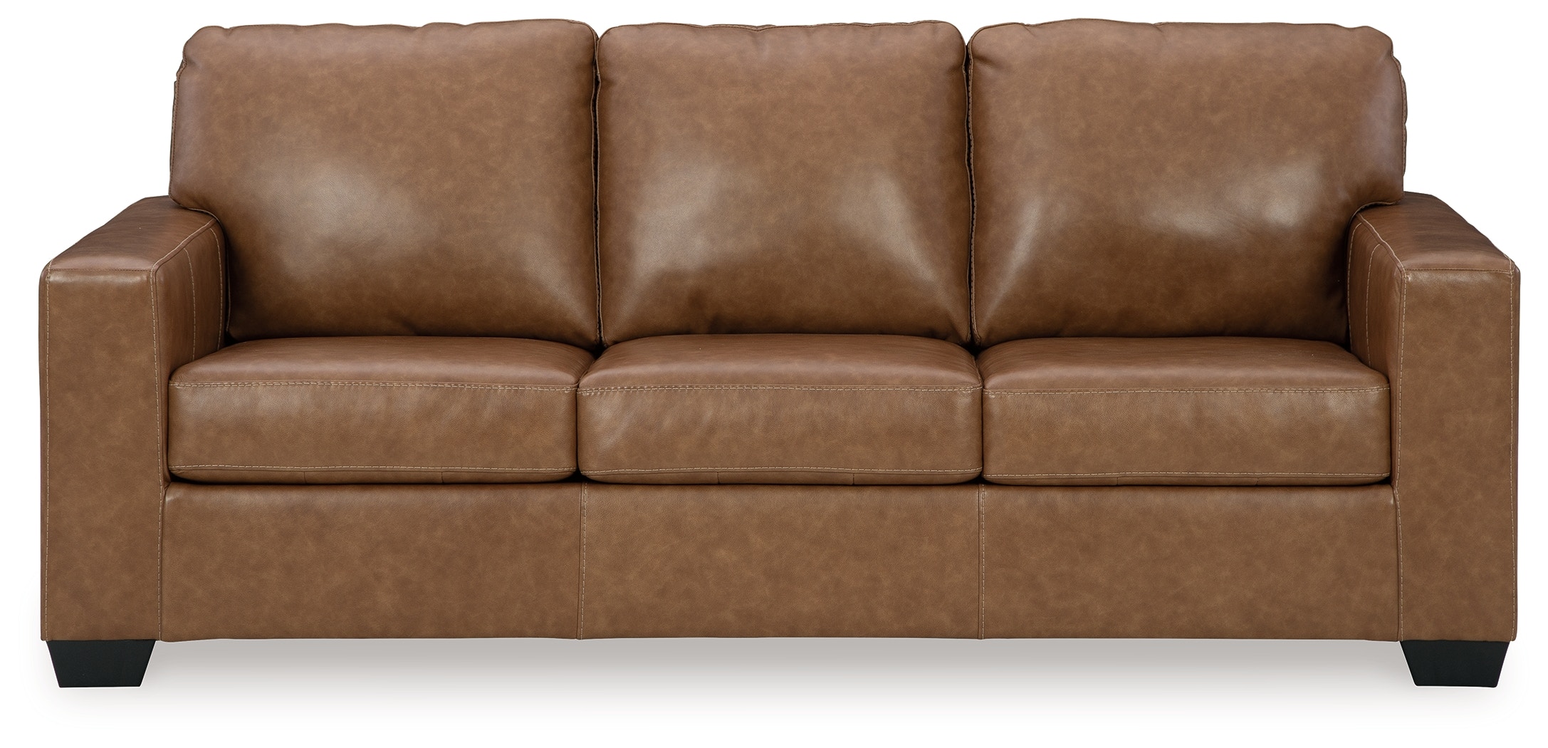 Ashley brown deals leather sofa