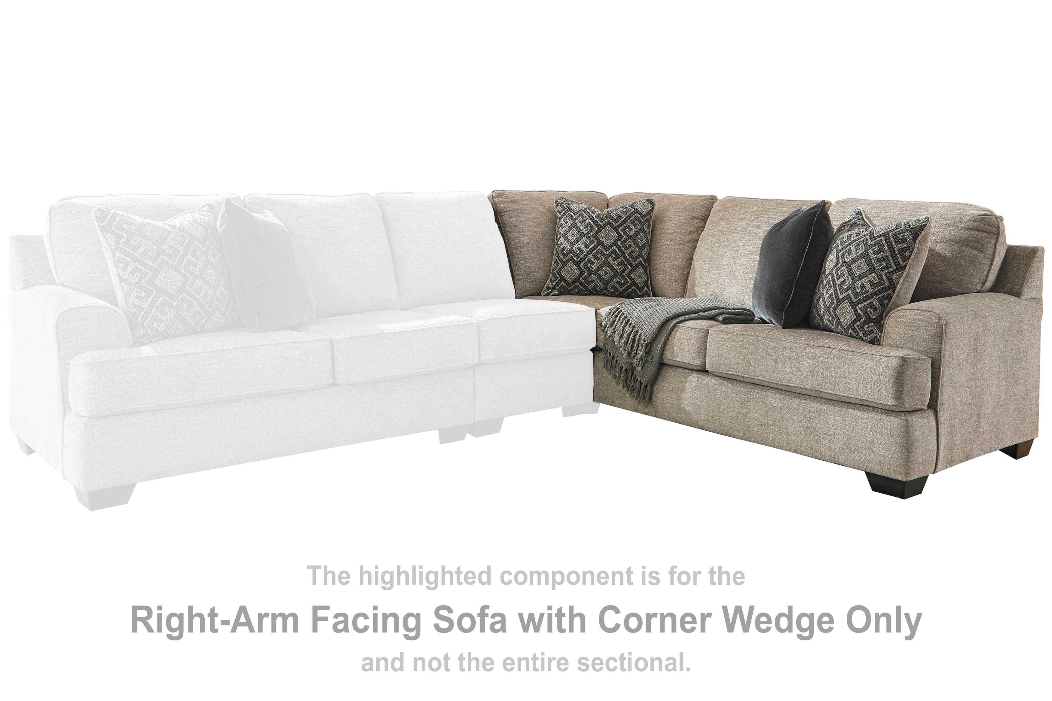 Signature Design by Ashley Bovarian Right-Arm Facing Sofa with Corner Wedge 5610349