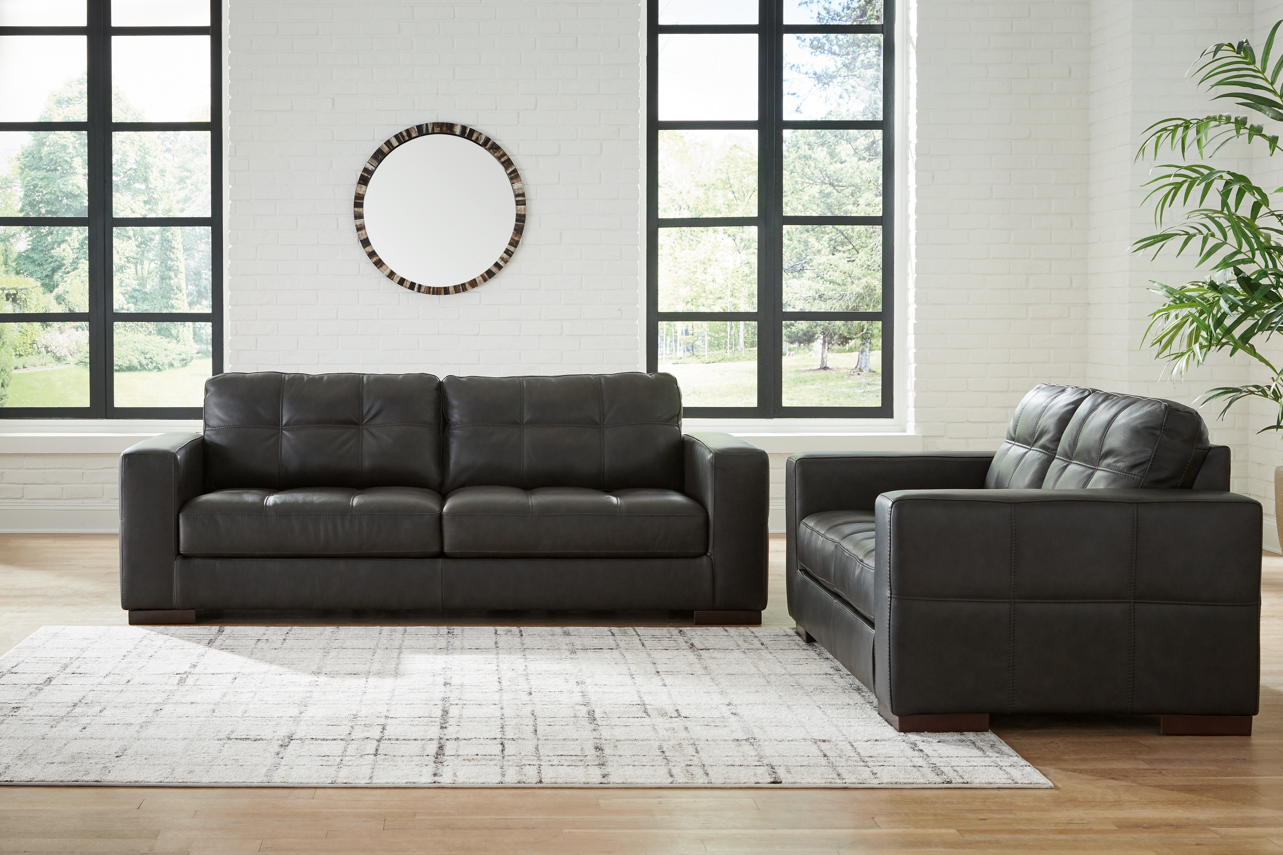 Signature Design by Ashley Living Room Luigi Sofa and Loveseat