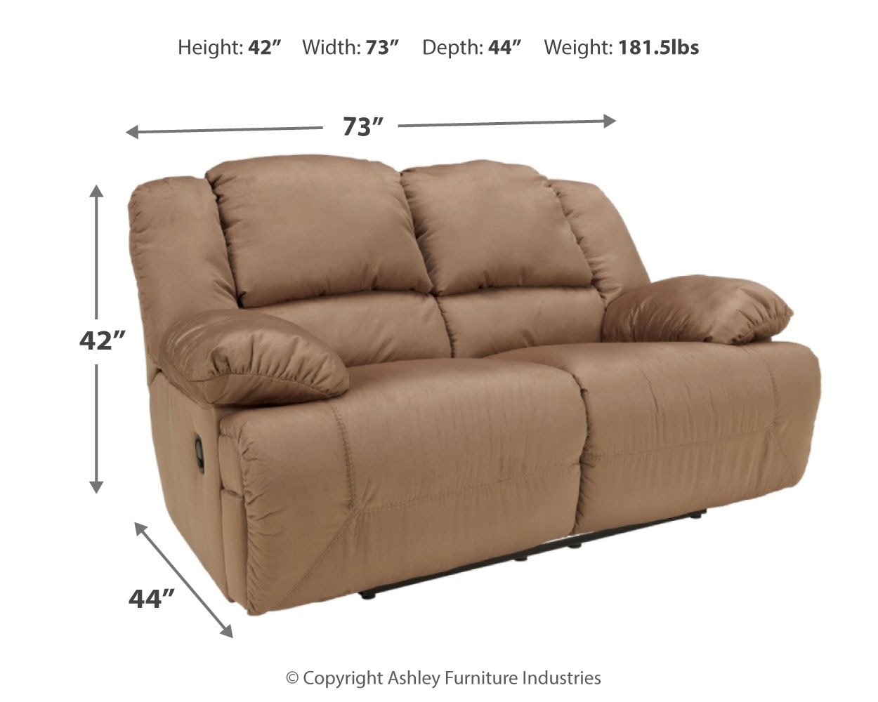 ashley hogan recliner