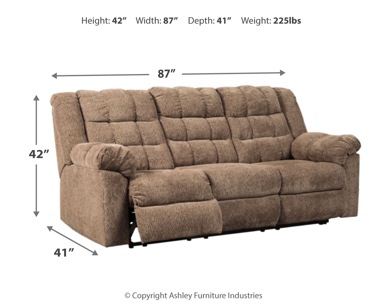 Workhorse deals reclining sofa