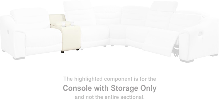 Signature Design by Ashley Next-Gen Gaucho Console with Storage 5850557 at Woodstock Furniture & Mattress Outlet