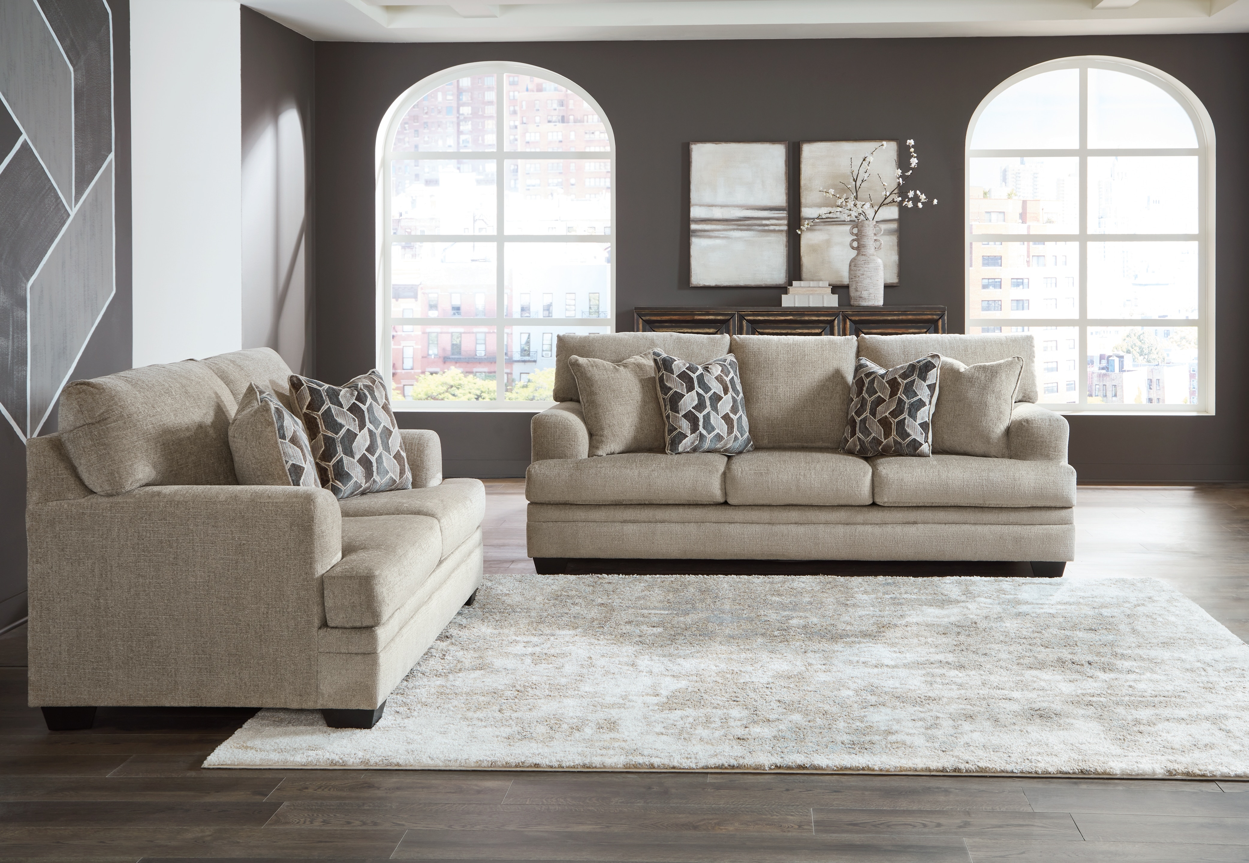 Signature Design by Ashley Living Room Stonemeade Sofa and