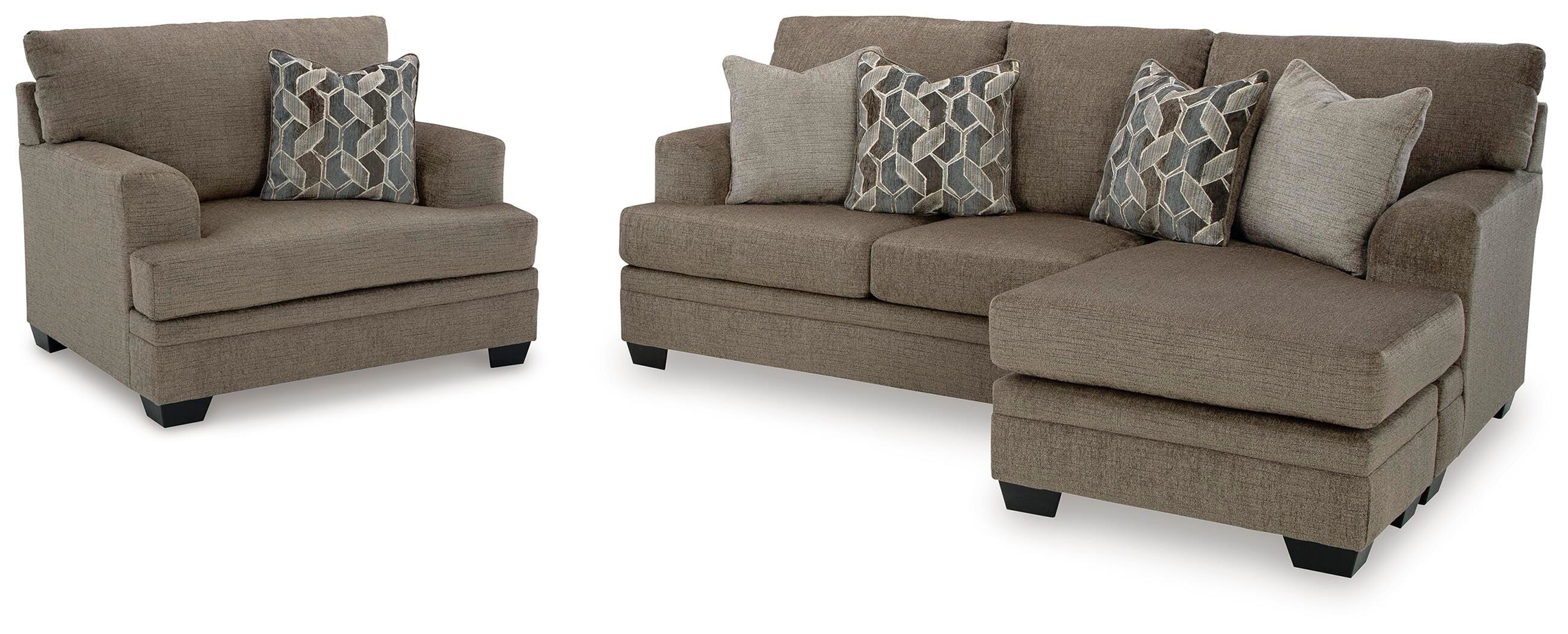 Signature Design by Ashley Stonemeade Sofa Chaise and Oversized Chair 59505U6
