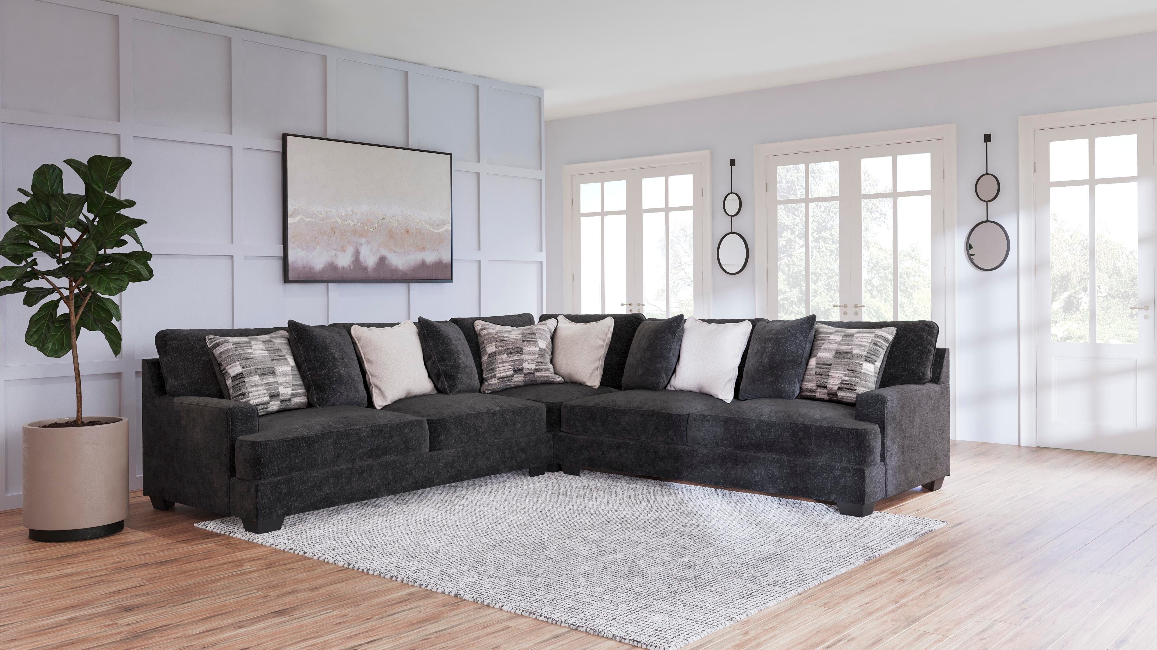 Signature Design by Ashley Living Room Lavernett 3-Piece Sectional
