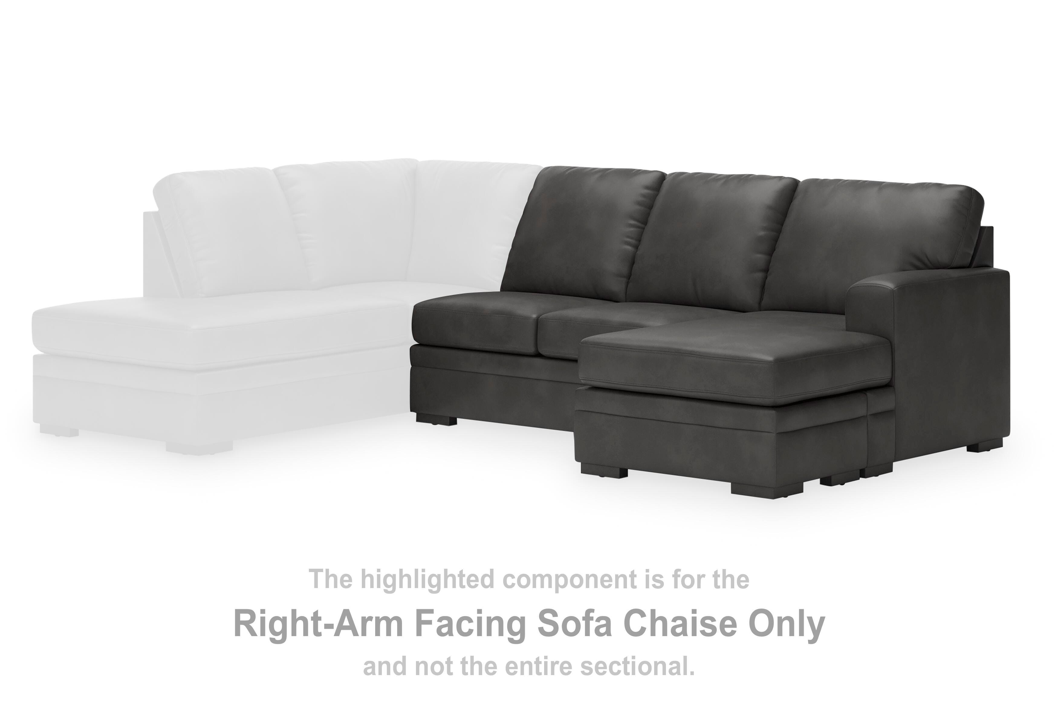  Dara Park Right-Arm Facing Sofa Chaise 