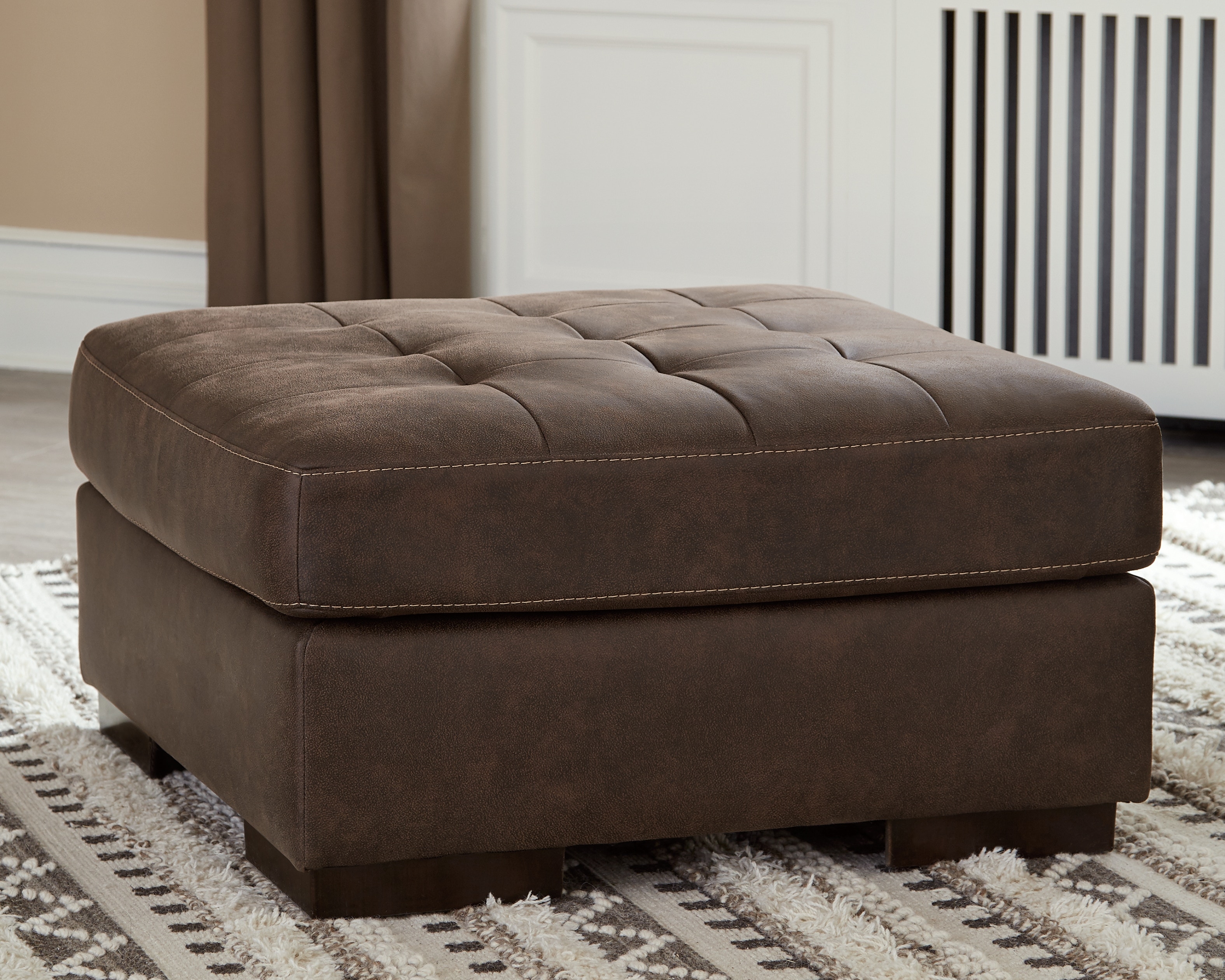 Signature Design by Ashley Living Room Maderla Oversized Accent Ottoman 6200208 Furniture Plus