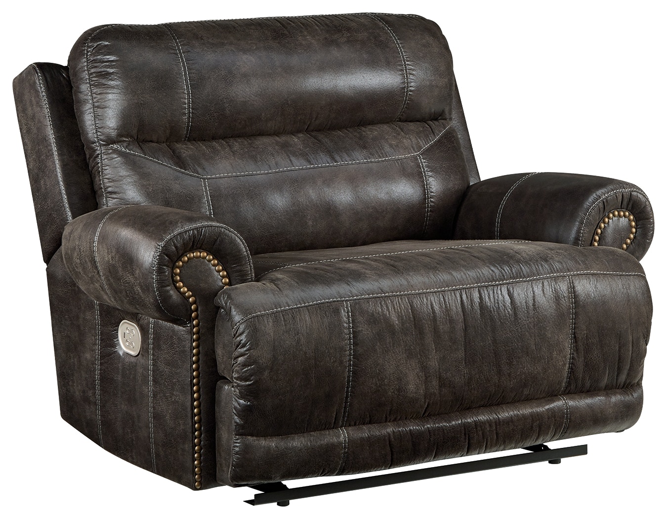 Signature design by ashley austere zero wall power on sale wide recliner