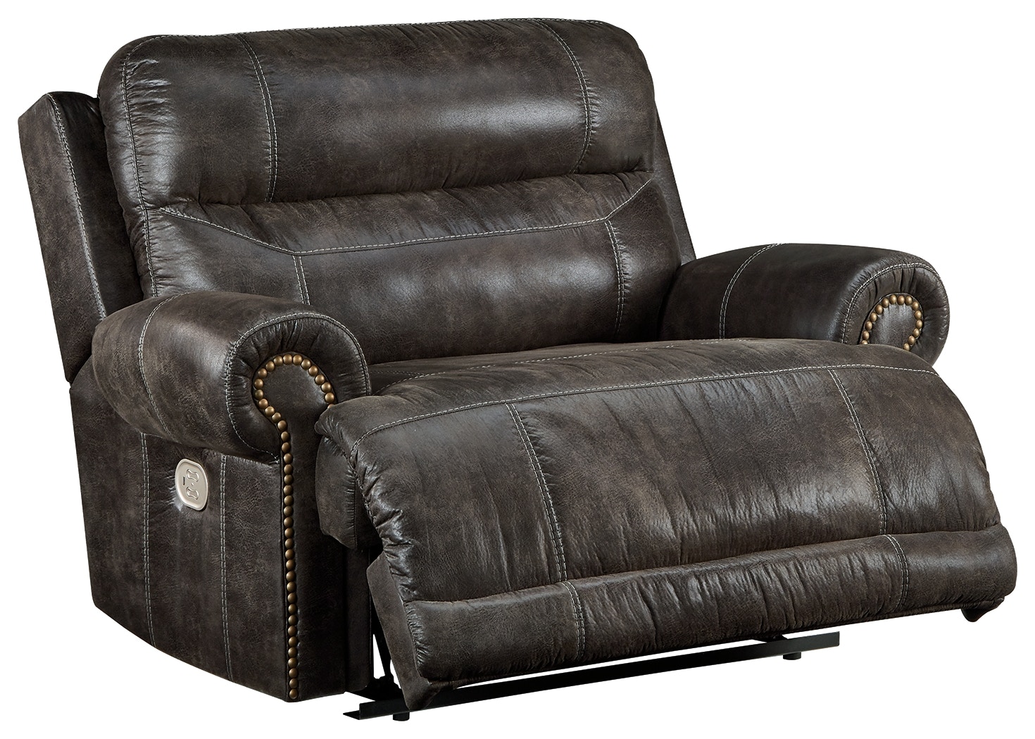 ashley power wide recliner