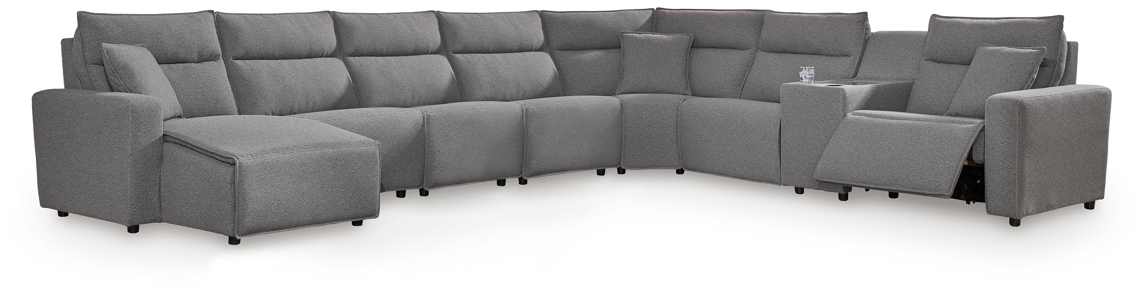 Ashley Modmax II 8-Piece Power Reclining Sectional with Console 65906S47