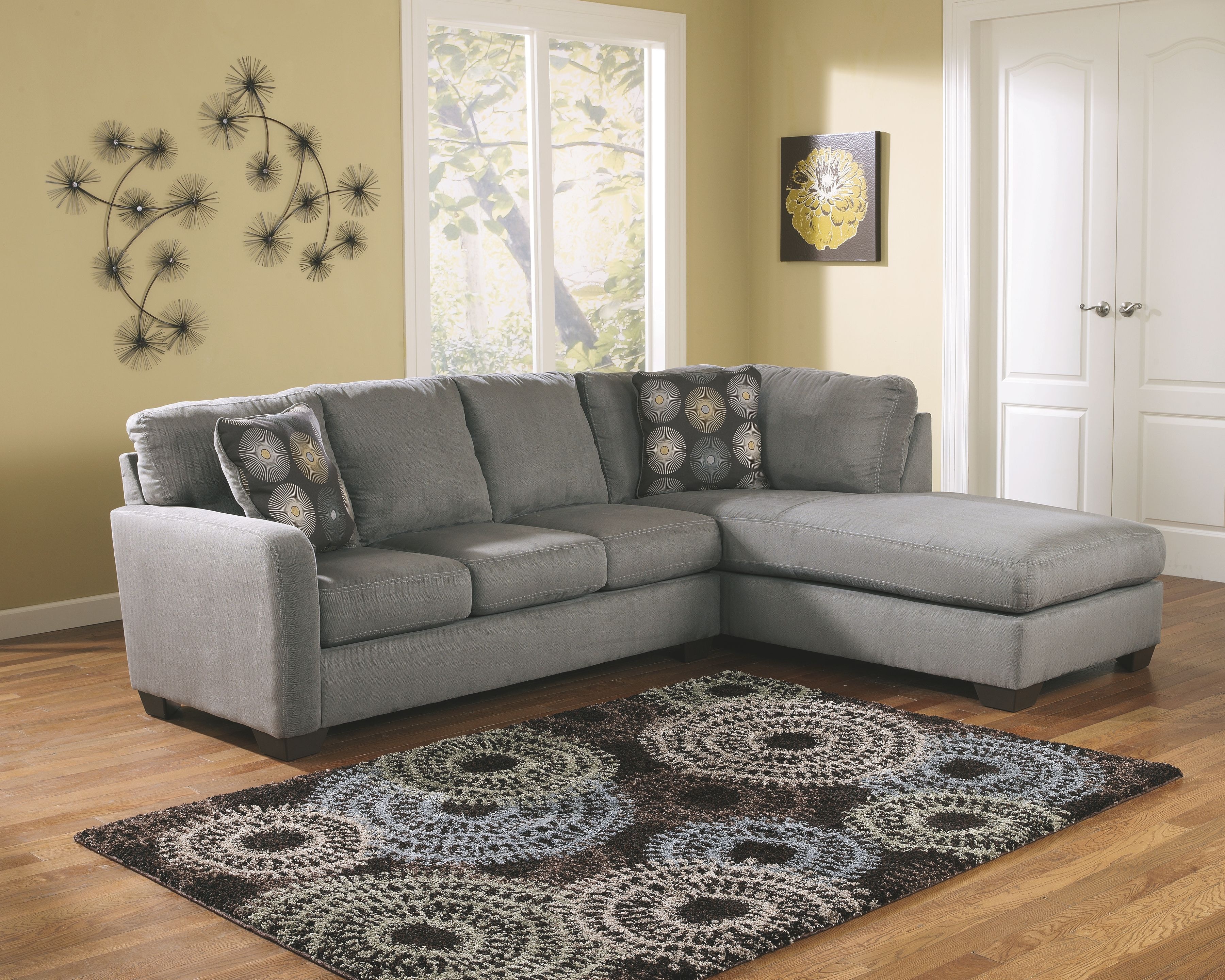 Signature Design by Ashley Living Room Zella 2Piece Sectional with