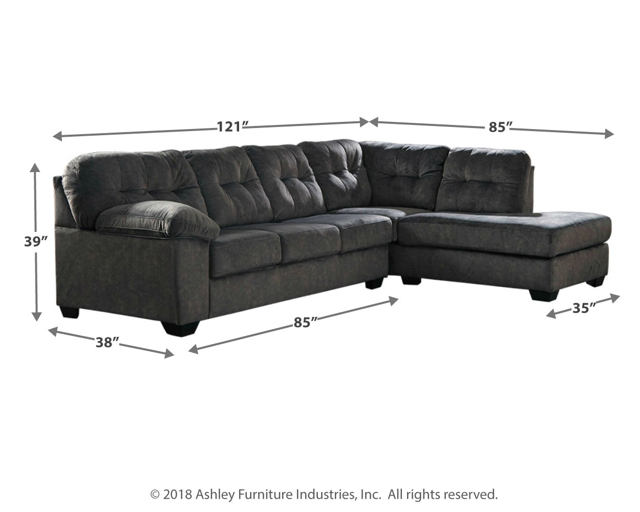 Accrington on sale sleeper sectional