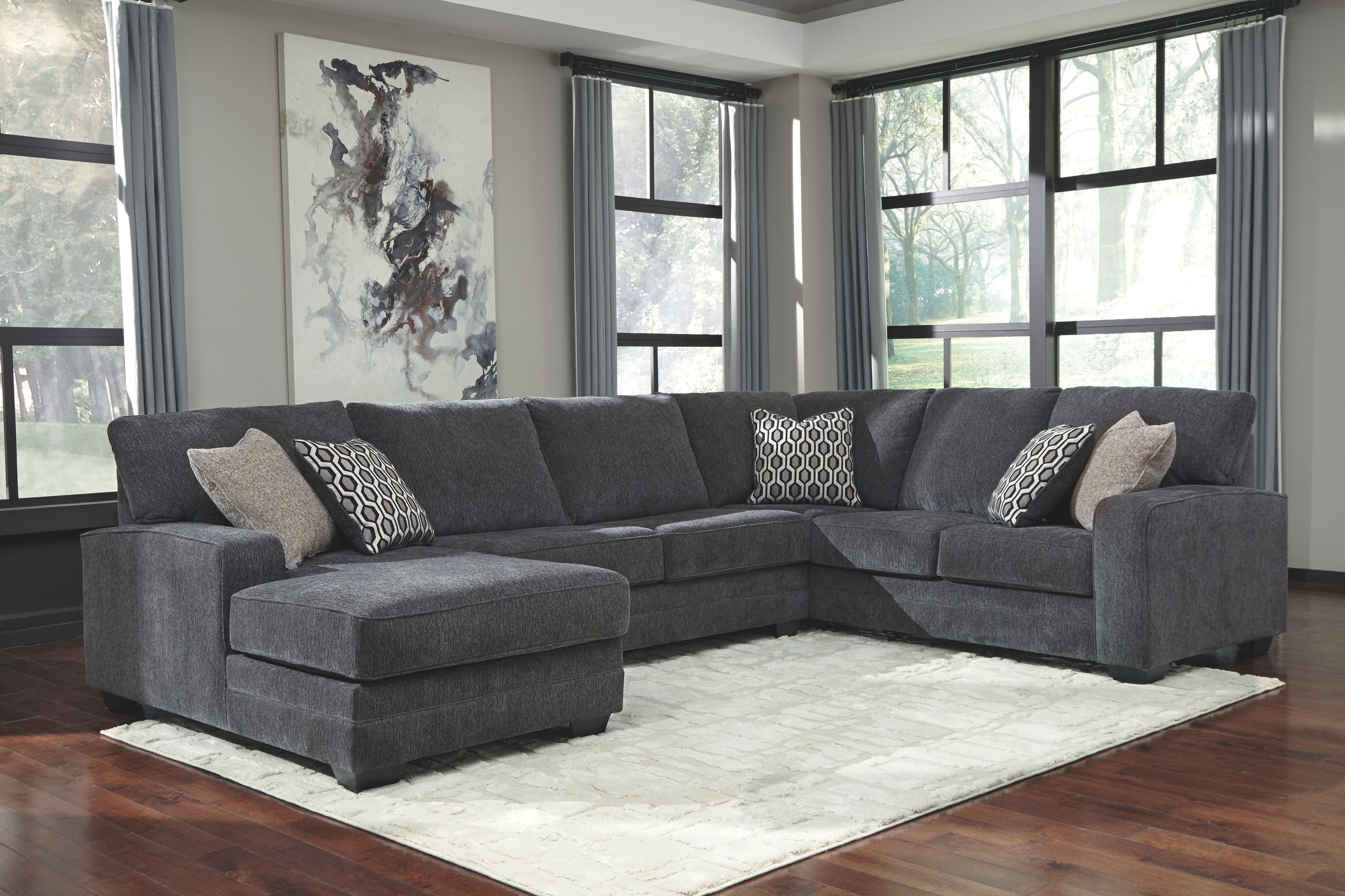 Ashley deals gray sectional