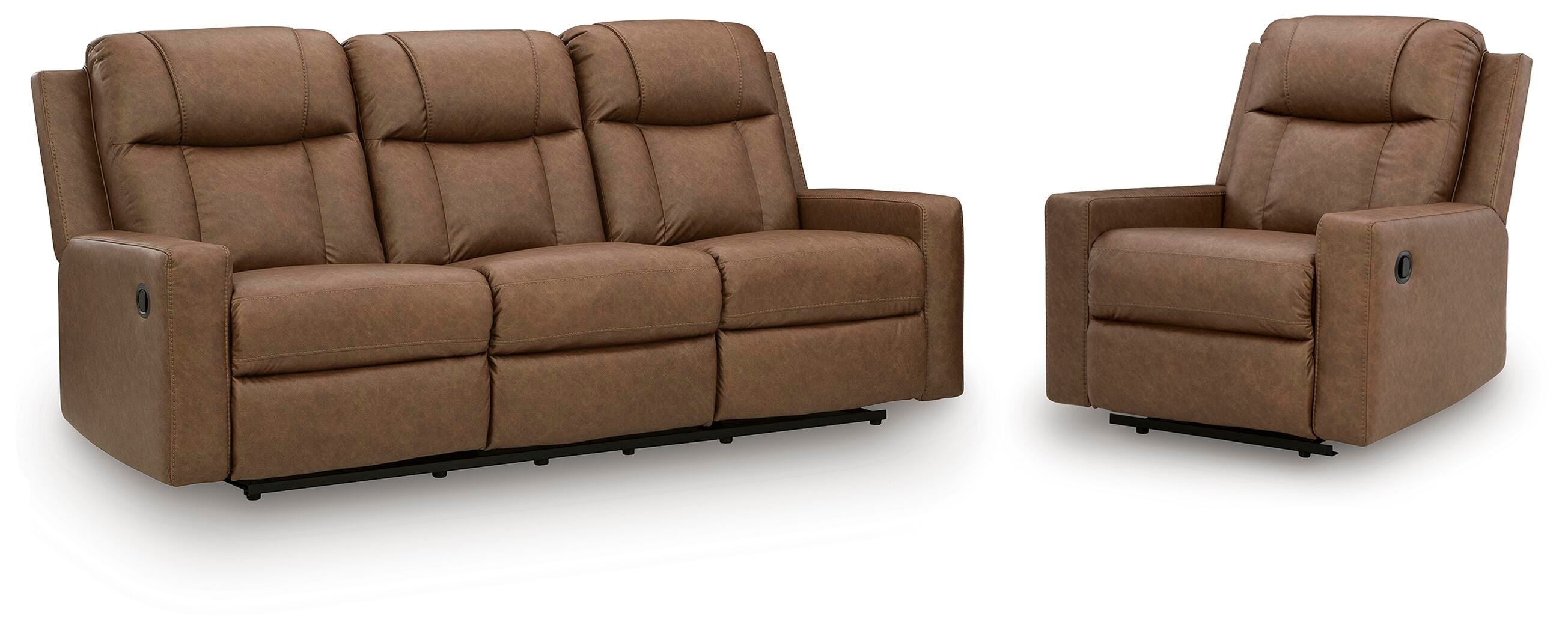 Benchcraft Mackmenville Reclining Sofa and Recliner 74714U2