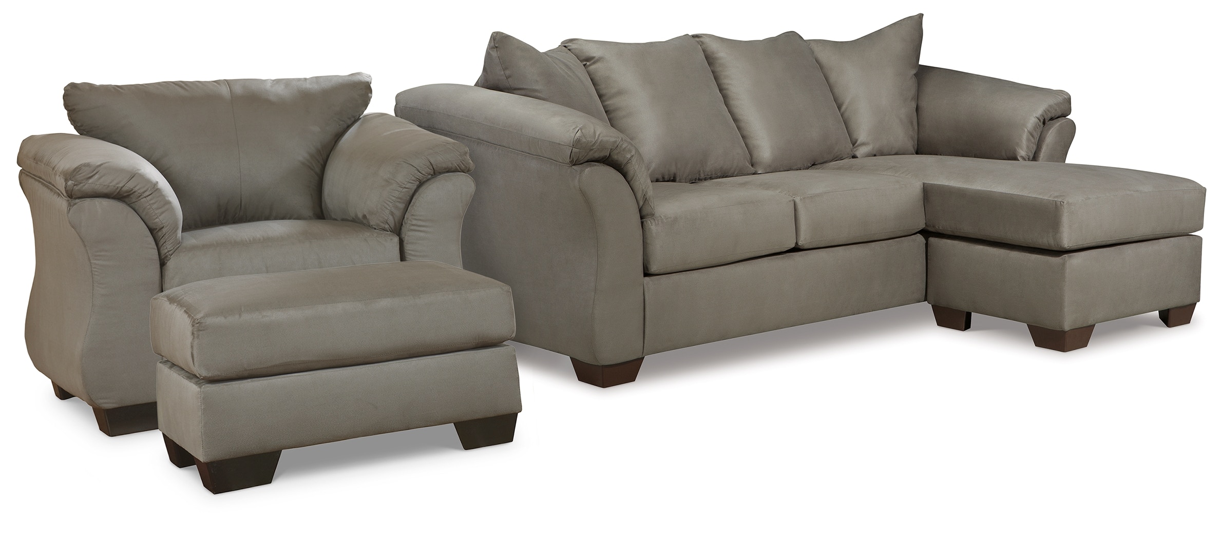 Signature Design by Ashley Living Room Darcy Sofa Chaise Chair