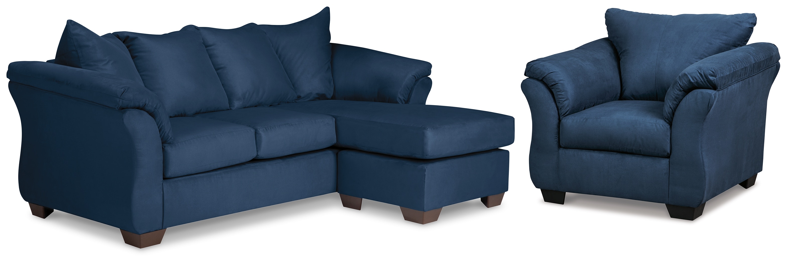 Ashley furniture deals darcy blue sofa