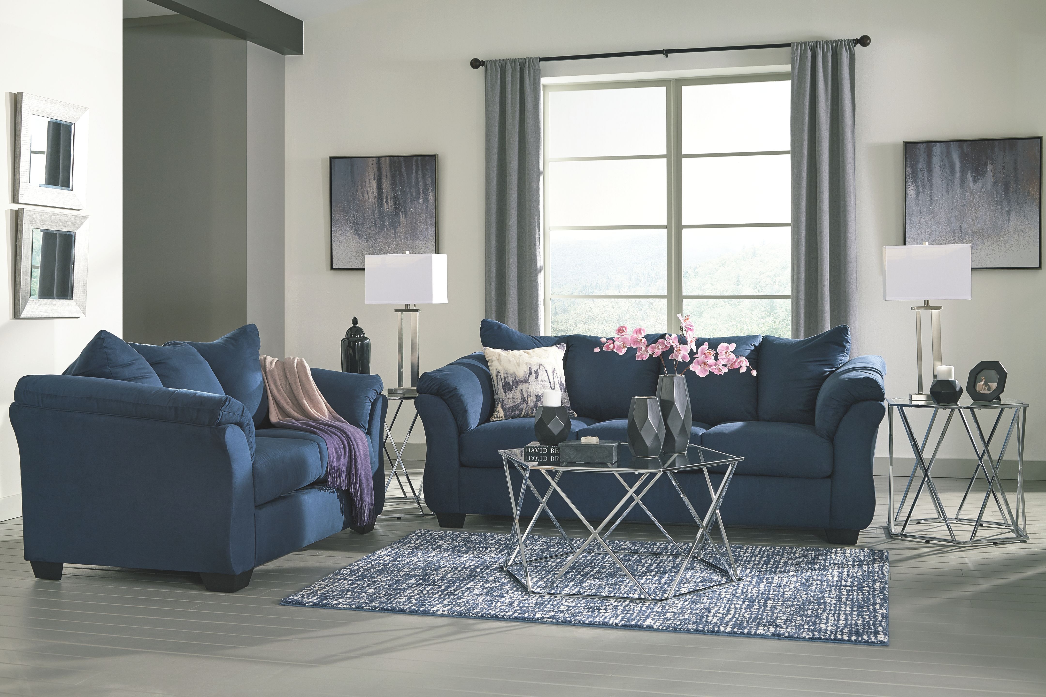 Shop our Darcy Blue Sofa by Signature Design by Ashley 7500738 Joe