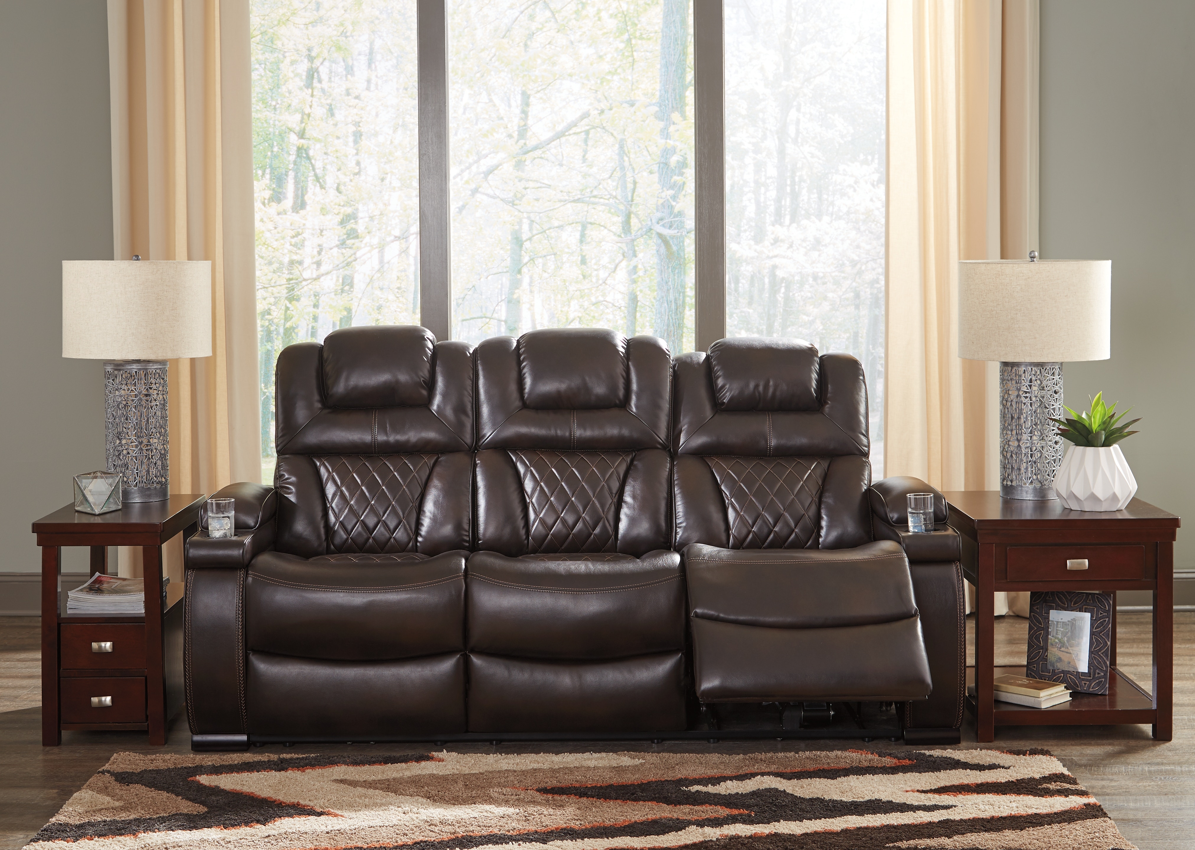 Signature Design by Ashley Living Room Warnerton Power Reclining