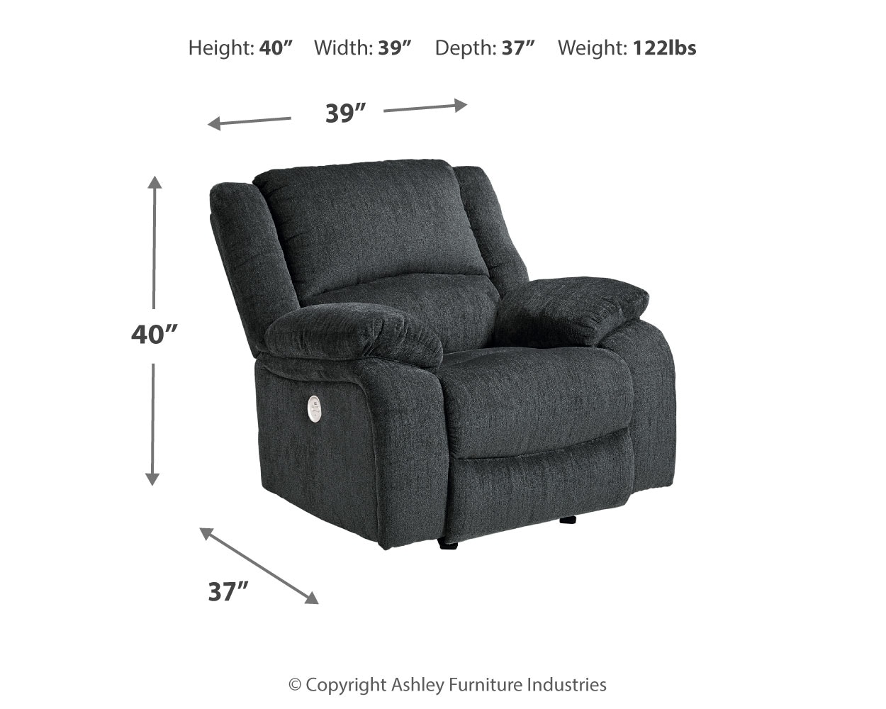 Signature Design by Ashley Living Room Draycoll Power