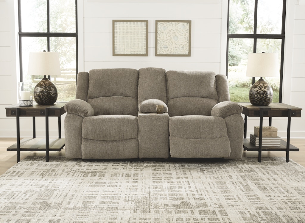 Signature Design By Ashley Living Room Draycoll Reclining Loveseat With Console Markson S Signature Design By Ashley Living Room Draycoll Reclining Loveseat With Console Markson S