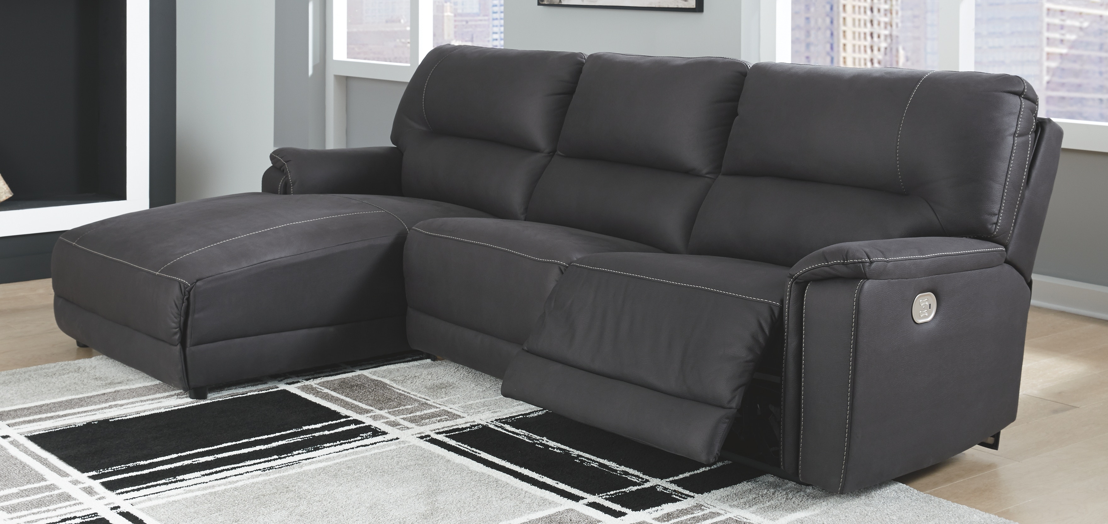 Ashley shop henefer sectional