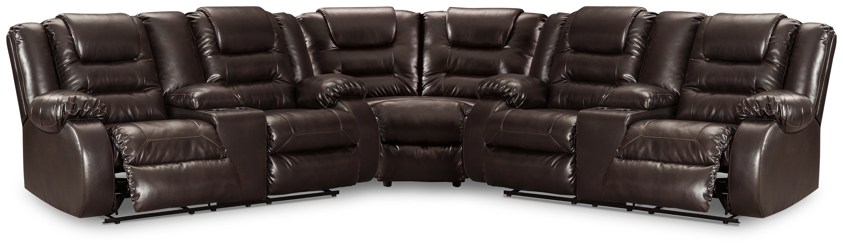 Ashley Vacherie Vacherie 3Piece Reclining Sectional 79307S4 Portland