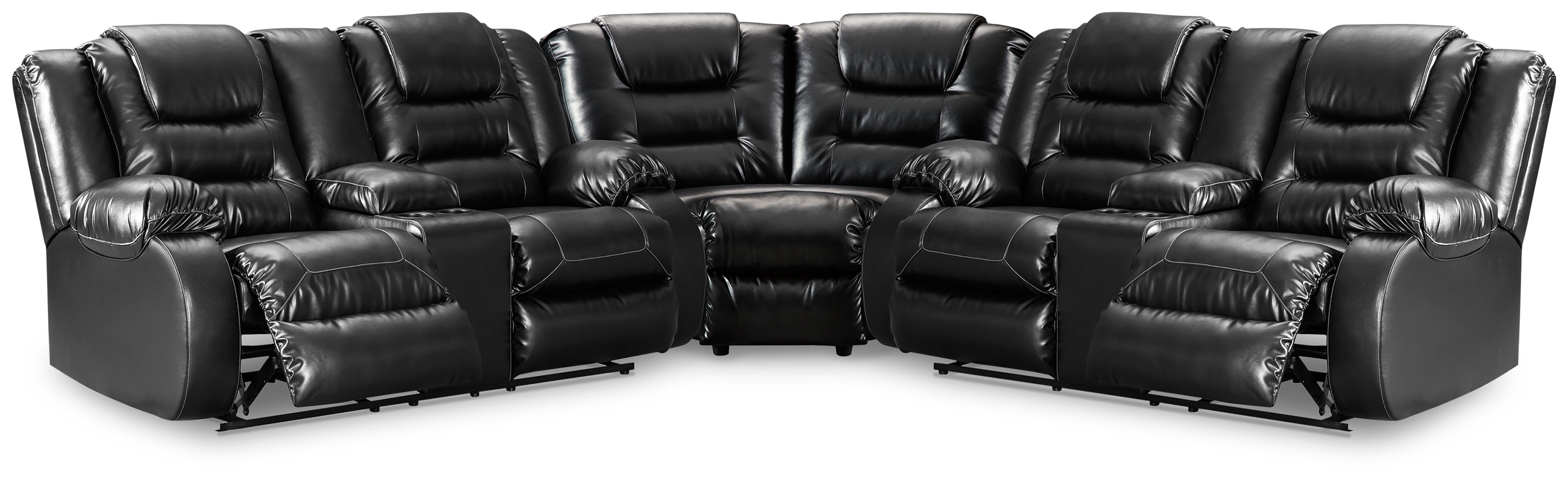 Ashley Vacherie Vacherie 3Piece Reclining Sectional 79308S4 Portland