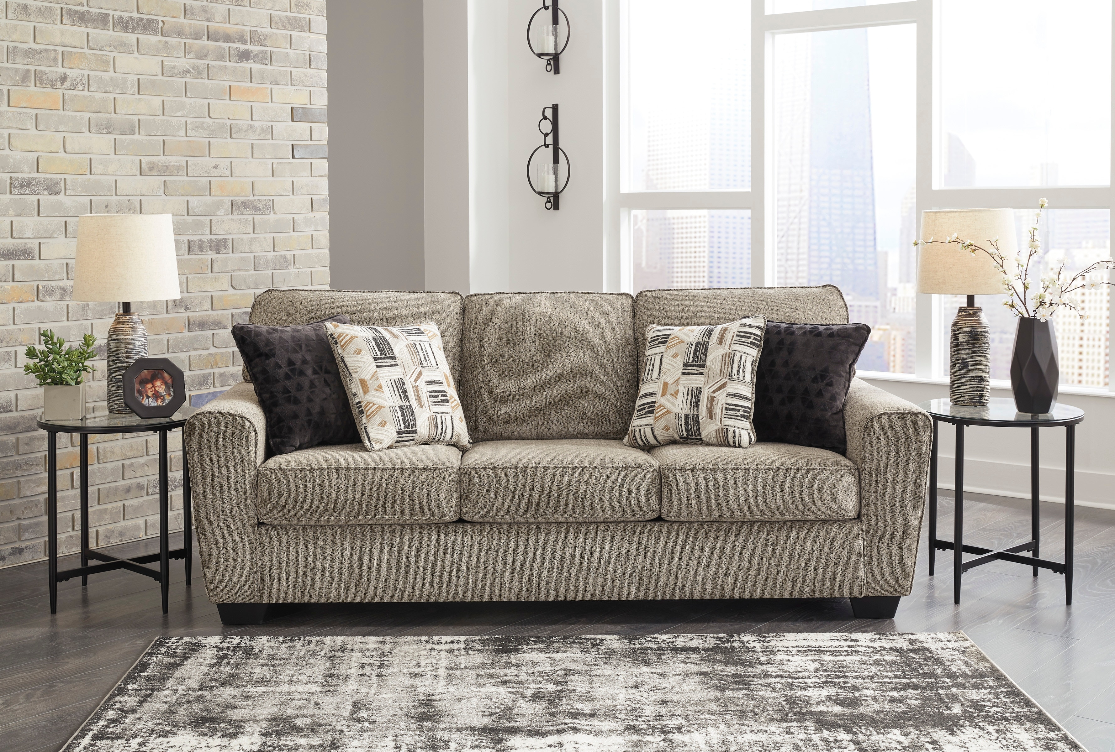 Redding unedible Grey Loveseat by Gardner