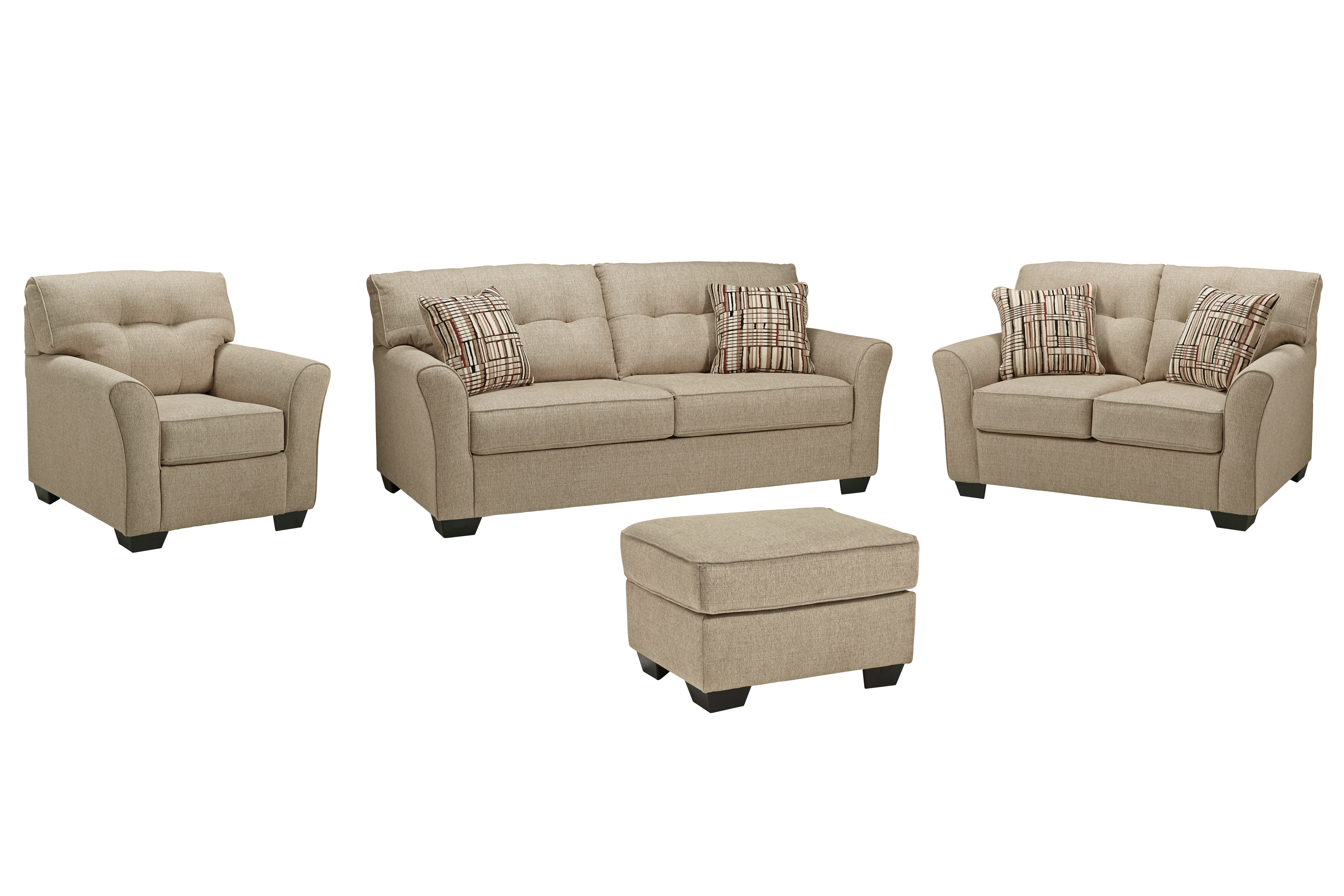 Benchcraft Living Room 4Piece Upholstery Package PKG007342 Kiser