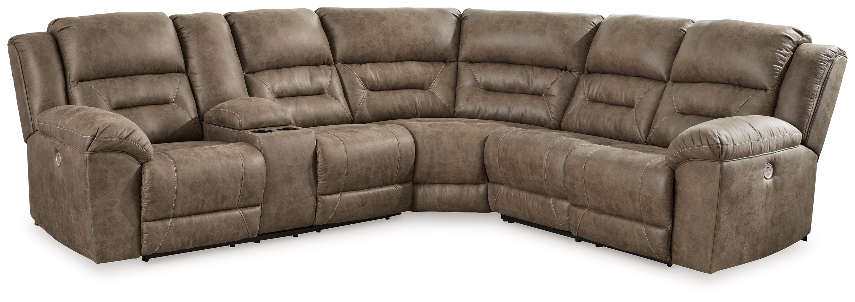 Ashley Ravenel Ravenel 4-Piece Power Reclining Sectional 83106S3