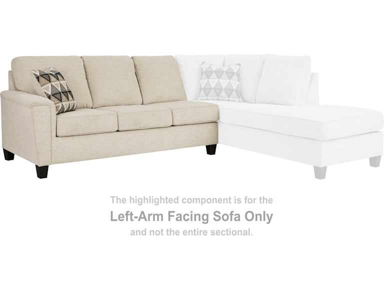 Signature Design by Ashley Abinger Left-Arm Facing Sofa 8390466 at Woodstock Furniture & Mattress Outlet