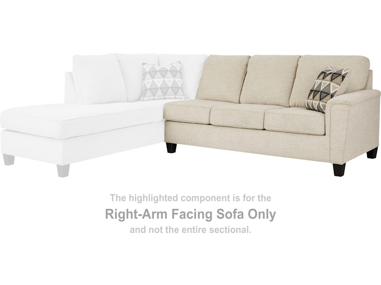 Signature Design by Ashley Abinger Right-Arm Facing Sofa 8390467 at Woodstock Furniture & Mattress Outlet