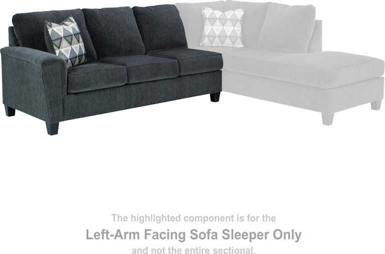 Signature Design by Ashley Abinger Left-Arm Facing Sofa Sleeper 8390569 at Woodstock Furniture & Mattress Outlet