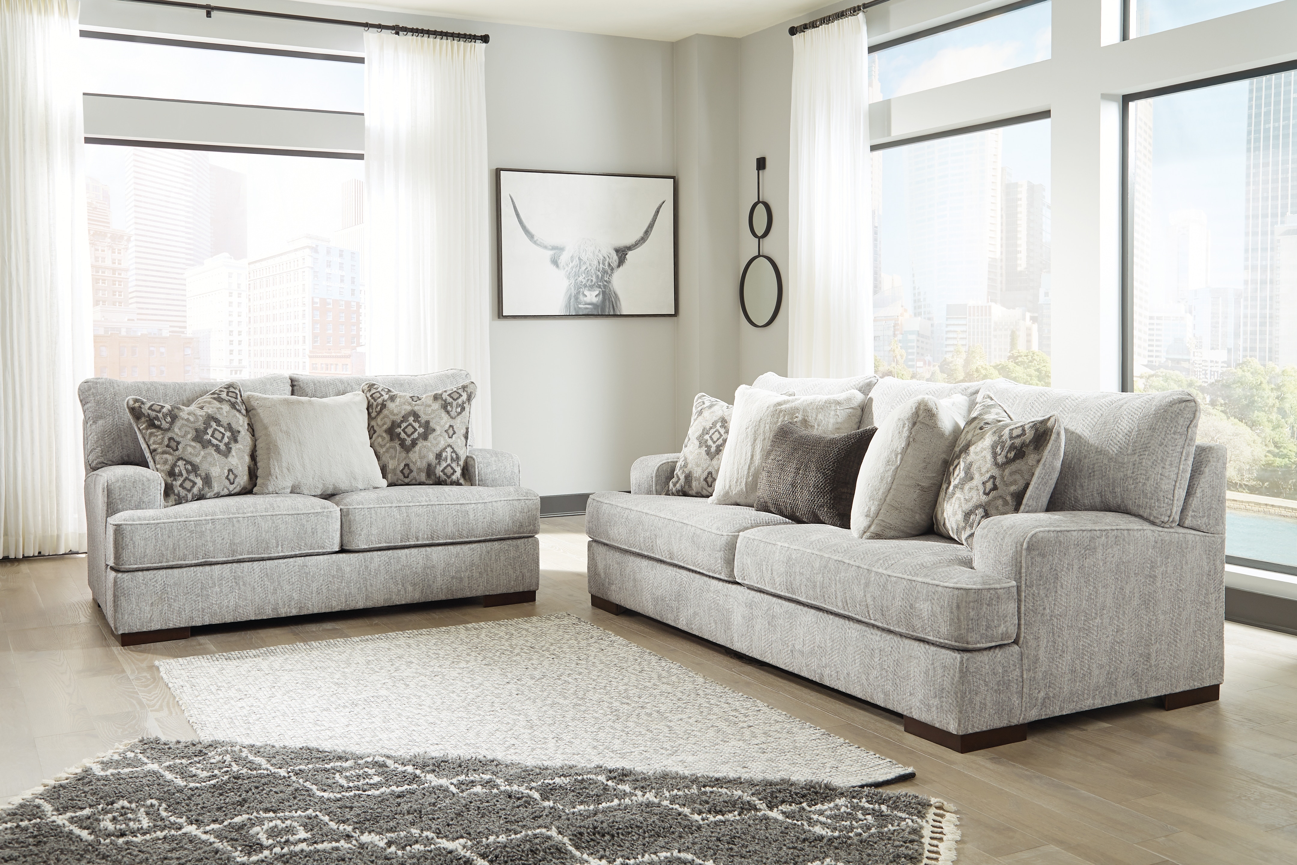 Benchcraft Living Room Mercado Sofa and Loveseat 84604U1 - Lynchs