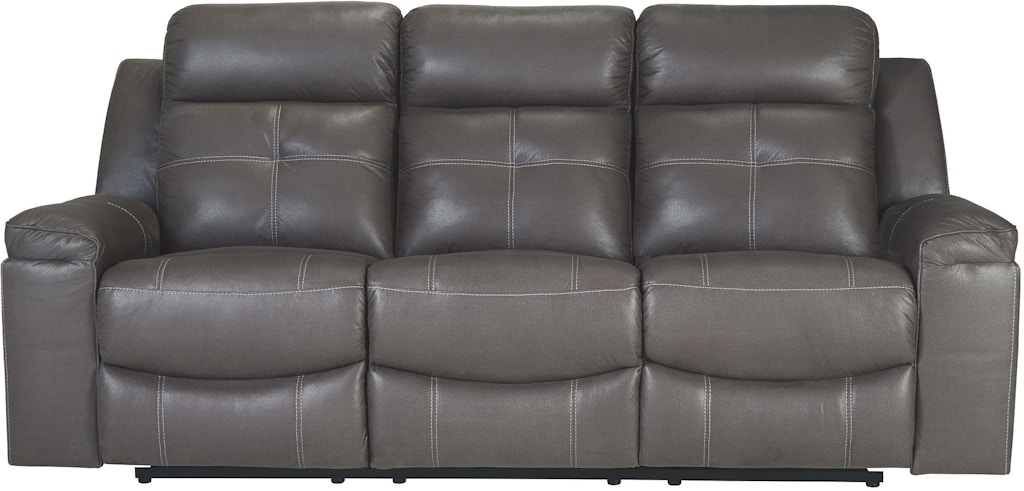 broyhill wellsley leather power sofa