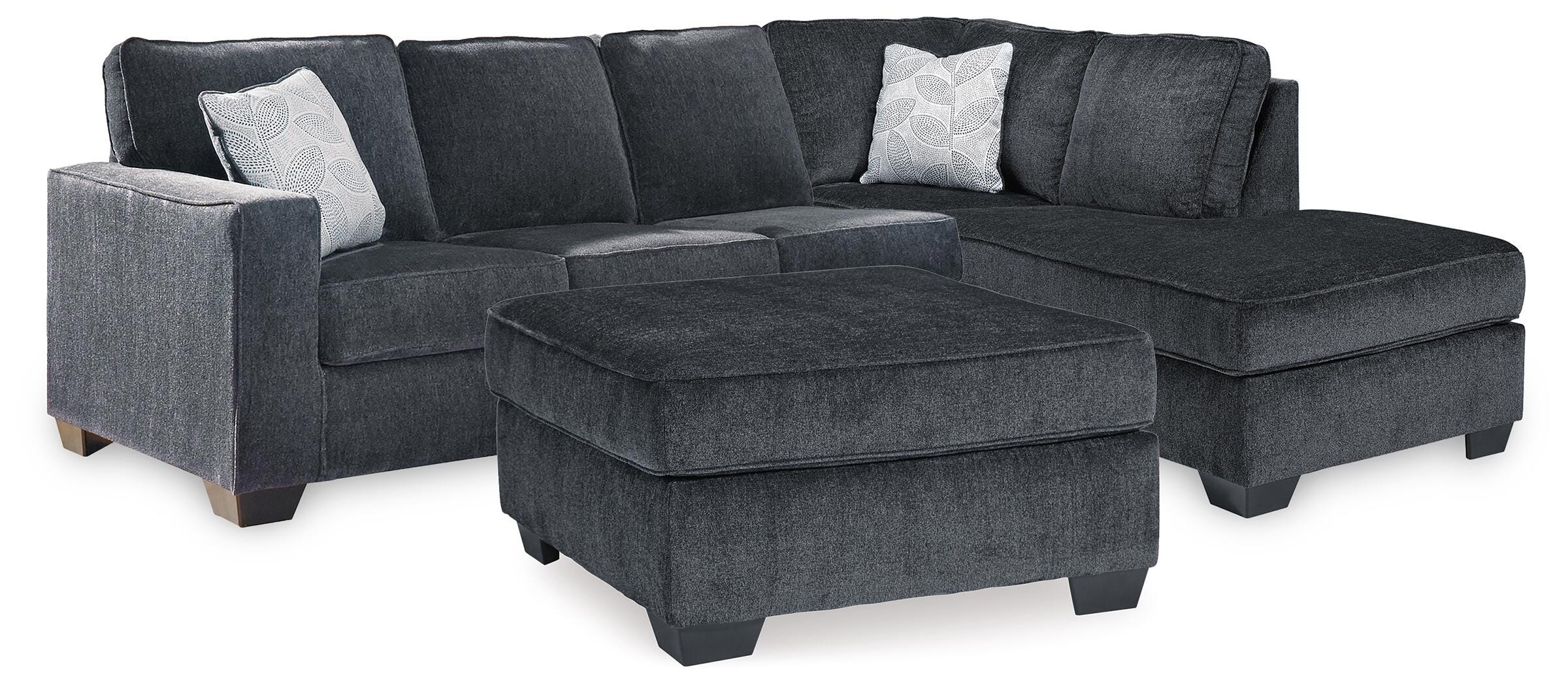Signature Design by Ashley Altari 2-Piece Sleeper Sectional and Ottoman 87213U18