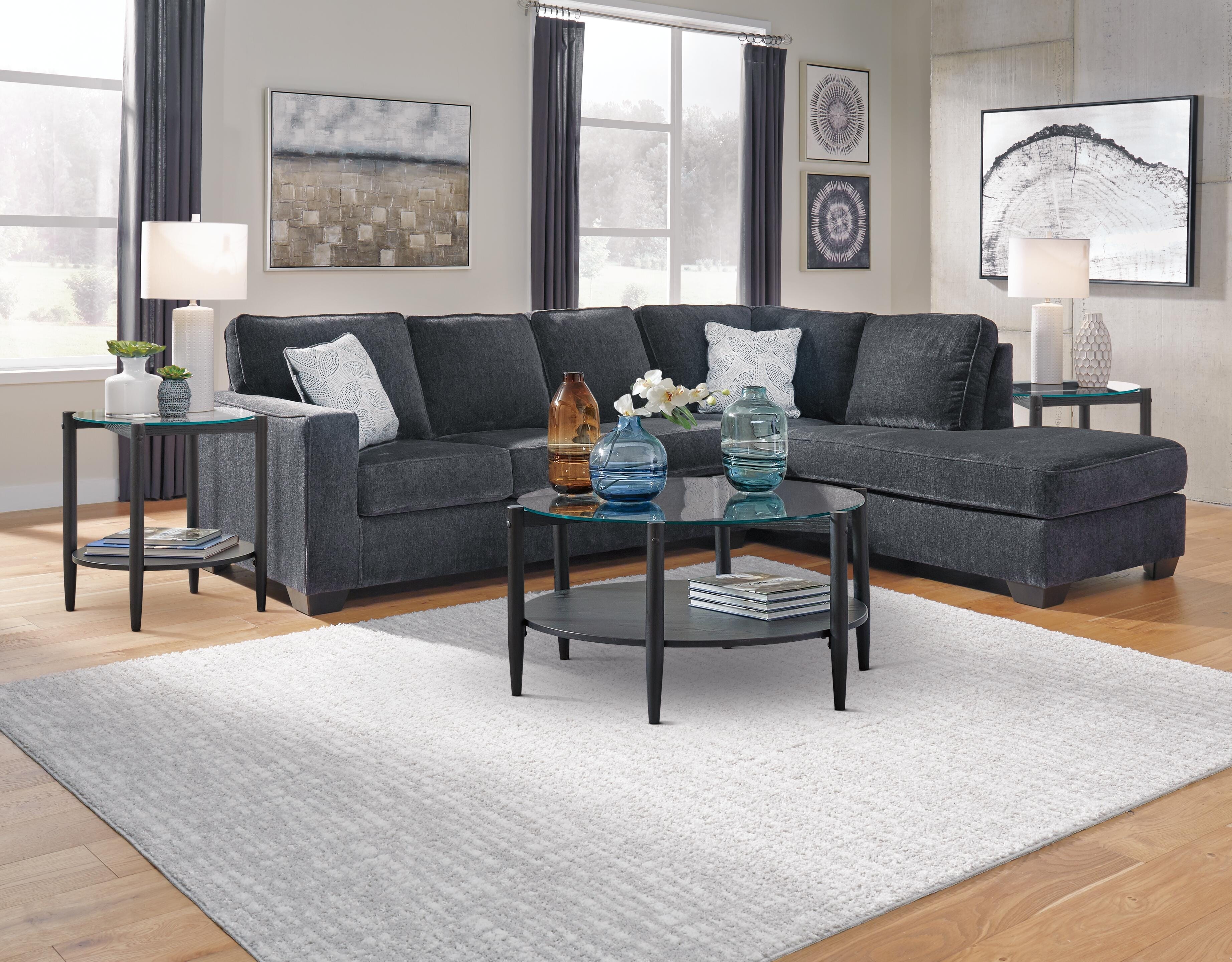 Ashley Living Room Altari 2-Piece Sleeper Sectional with Chaise