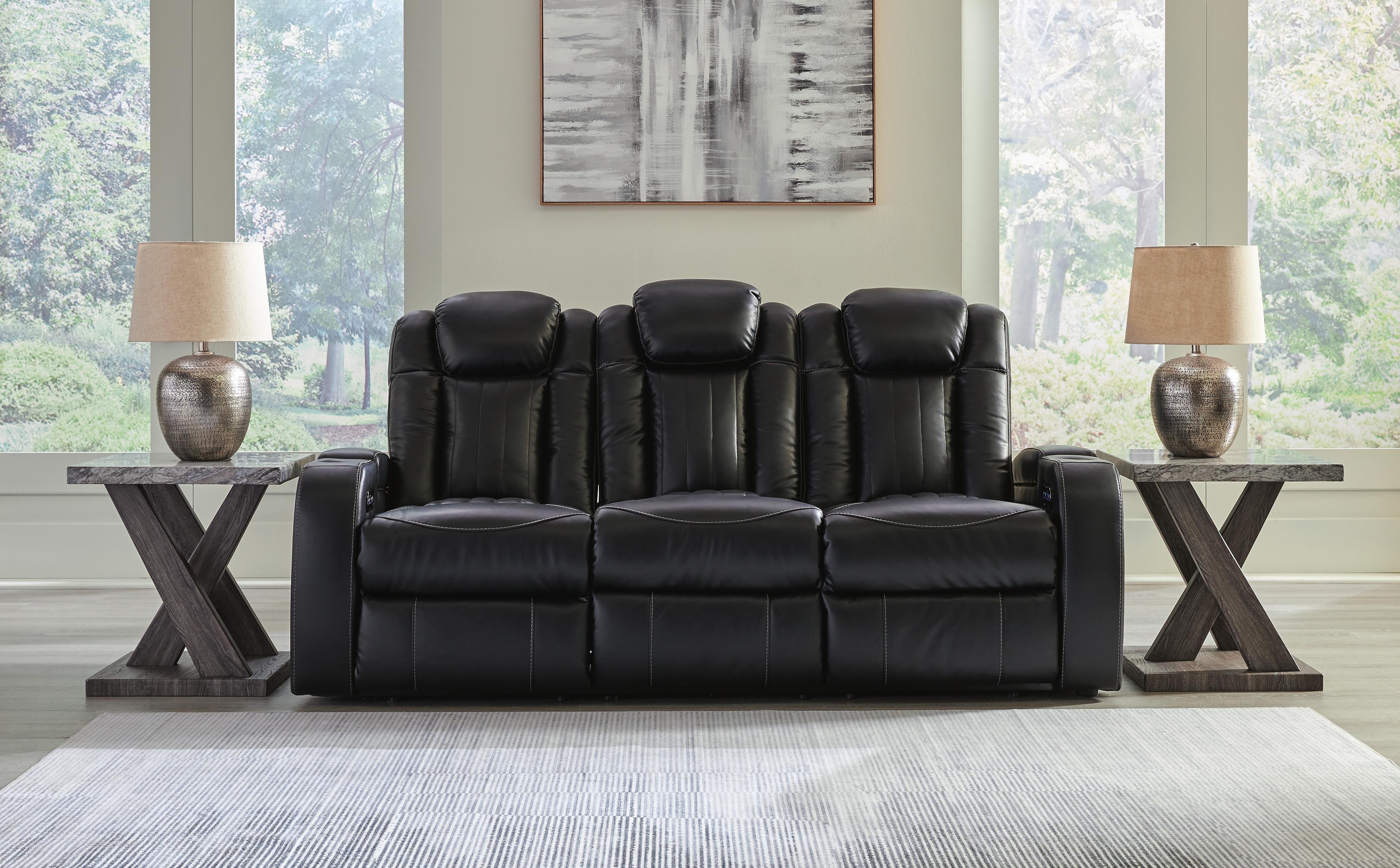 Signature Design by Ashley Living Room Caveman Den Power Reclining